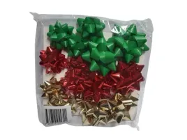 zestaw-rozet-prezentowych-crelando-15-szt-kokardki-zielony-czerwony-zloty