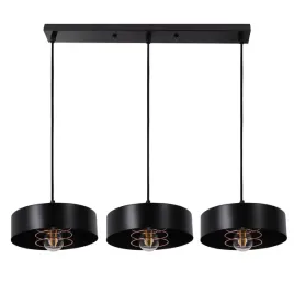 lampa-sufitowa-wiszaca-zyrandol-retro-potrojna