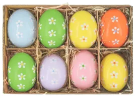 dekoracje-wielkanocne-naturalna-wydmuszka-w-biale-kwiatki-jajka-mix-8szt