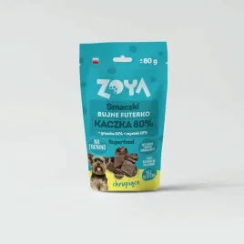 przysmak-dla-psa-zoya-smaczki-bujne-futerko-kaczka-80g