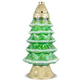 znicz-szklany-choinka-37-cm-zielony-dp719-zloty-znicz-malowany-z-wkladem