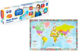 dumel-mapa-polityczna-swiat-interaktywna-dwujezyczna-dlugopis-4-tryby-pl-an