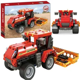 klocki-konstrukcyjne-zestaw-485el-elementow-traktor-rolniczy-czerowny-coil