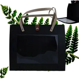 pudelko-opakowanie-ozdobne-prezentowe-torebka-czarna-12x29x23-cm-w3932-1