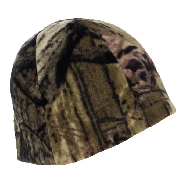 Czapka myśliwska polarowa kamuflaż zielony las ,unisex, wygodna