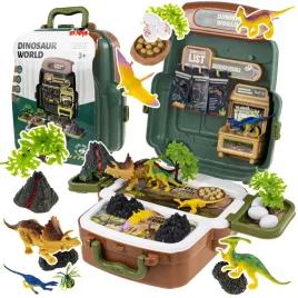duzy-zestaw-archeologa-xxl-z-dinozaurami-zawierajacy-figurki-jaja-wulkan-walizke-i-plecak