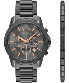 zegarek-meski-armani-exchange-banks-chronograph-set