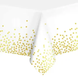 obrus-jednorazowy-bialy-w-zlote-kropki-konfetti-137x274cm