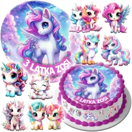 mega-zestaw-oplatek-na-tort-jednorozec-unicorn-8szt-postaci-tekst