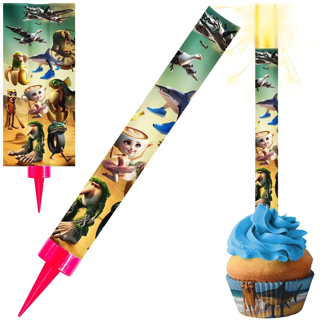 fontanna-swieczka-tortowa-raca-na-tort-brainrot-sahur-urodziny-12cm-1szt