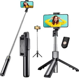 kijek-selfie-stick-tripod-statyw-pilot-bluetooth-kij-ze-statywem-bluetooth