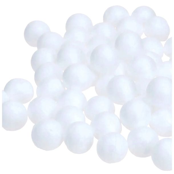 Kula Kule Styropianowe 100szt Dekoracja Ozdoba Ze Styropianu Kuleczki 2cm