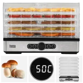 suszarka-do-grzybow-warzyw-owocow-400w-5-sit-wyswietlacz-termoobieg
