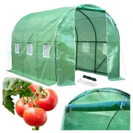 tunel-ogrodowy-foliowy-stelaz-10m2-4x25x2m-szklarnia-foliak-namiot-warzywa