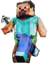 balon-foliowy-ludzik-steve-minecraft-pixel-80cm