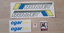 naklejki-na-zbiornik-bak-paliwa-romet-rometa-ogara-ogar-205-delux-komplet