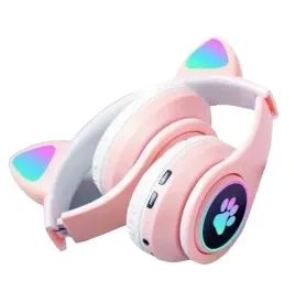 sluchawki-dla-dzieci-nauszne-kocie-uszy-mikrofon-wbudowany-bluetooth