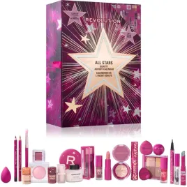 makeup-revolution-kalendarz-adwentowy-all-star-kosmetyki-prezent-dla-kobiet