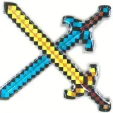 balon-miecz-minecraft-zolty-kolor-dominujacy-zolty