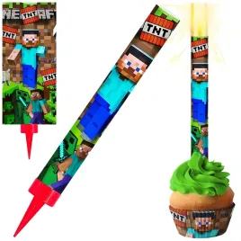 raca-na-tort-swieczka-minecraft-steve-1szt