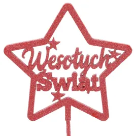 czerwona-gwiazdka-na-piku-z-napisem-wesolych-swiat-topper-swiateczny