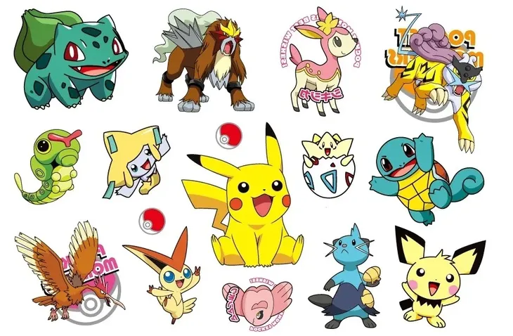 TATUAŻE ZMYWALNE DLA DZIECI POKEMON GO CG219