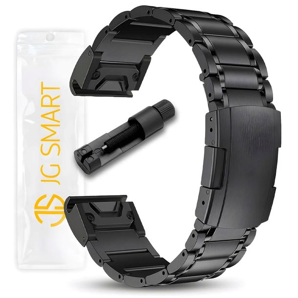 BRANSOLETA PASEK DO GARMIN FENIX 5X 6X PRO 7X PRO 8 51mm SOLAR - TYTANOWA