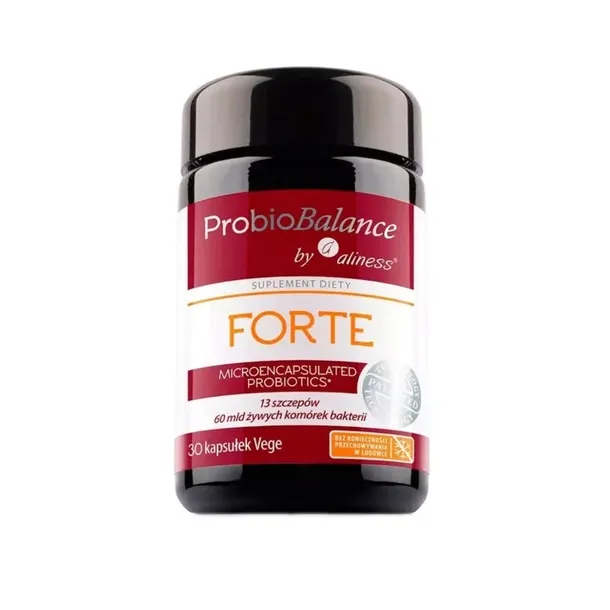 ProbioBALANCE probiotyk FORTE 60mld SILNY 30kap Biegunki Odporność Infekcje