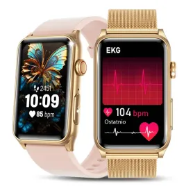 smartwatch-damski-zegarek-ekg-hrv-tetno-cisnienie-tempertatura-bmi-zdrowie