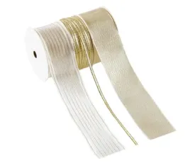 crelando-zestaw-wstazki-do-pakowania-prezentow-bialo-zlote-3-szt