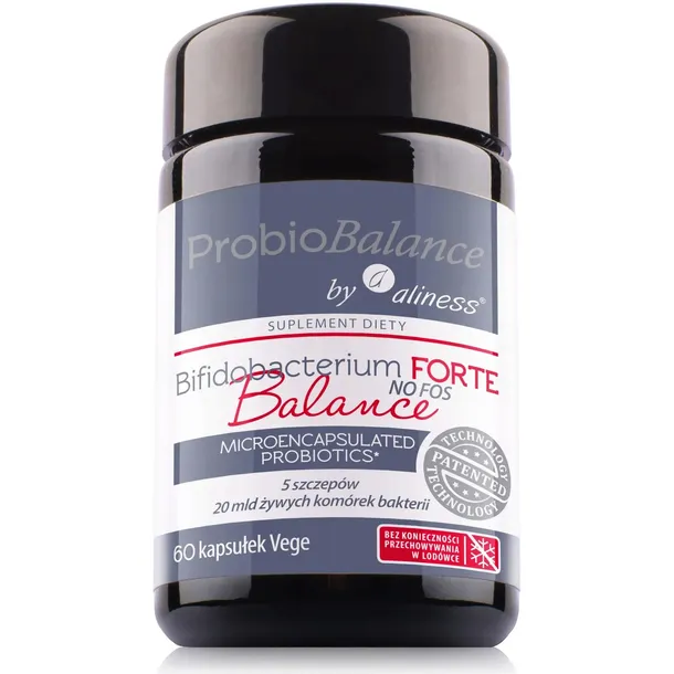 Aliness ProbioBalance probiotyk Bifidobacterium Forte 20 mld 60 kaps jelita