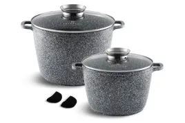 garnki-marmurkowe-zestaw-komplet-2-garnkow-edenberg-8045-pokrywki
