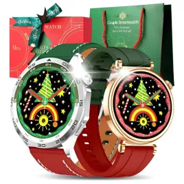 zestaw-swiateczny-na-prezent-dwa-zegarki-damski-i-meski-klasyczne-paski