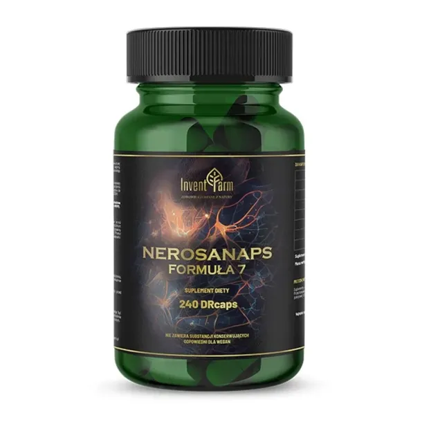 Invent Farm NEROSANAPS Formuła7 Poprawa nastroju Redukcja napięcia 240 kap