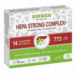 hepa-strong-complex-tymianek-karczoch-kurkuma-biowen-15-kaps