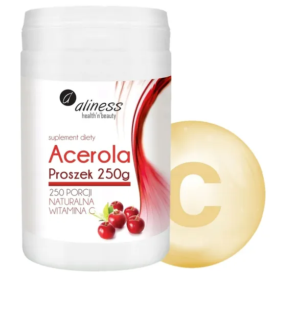 Aliness ACEROLA 250g PROSZEK Naturalna Witamina C