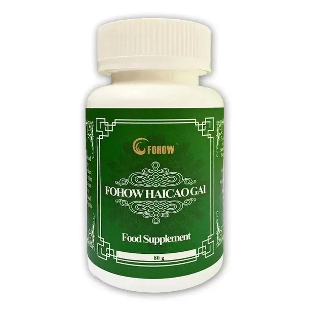 WAPŃ z alg morskich Chlorella HAICAO GAI Zdrowe Kości FOHOW 100 kapsułek