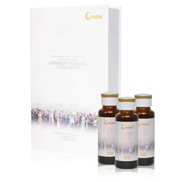 Fohow ORAL LIQUID PRO LEGEND EDITION Cordiceps Oczyszczenie 6 x 30ml