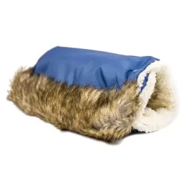 mufki-do-wozka-wodoodporna-ocieplana-nieprzemakalna-granatowa-zima-futro