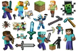 tatuaze-zmywalne-dla-dzieci-piksele-tnt-creeper-cg353