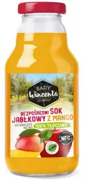 sady-wincenta-sok-jablko-mango-100percent-nfc-w-butelce-330-ml