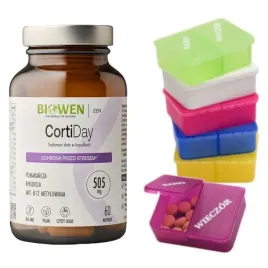 cortiday-kortyzol-dzien-wsparcie-w-zmeczeniu-stresie-biowen-60-szt-gratis
