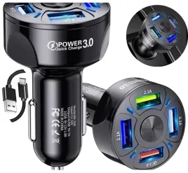 super-szybka-ladowarka-samochodowa-4x-usb-pd-qc-3-0-kabel-w-zestawie