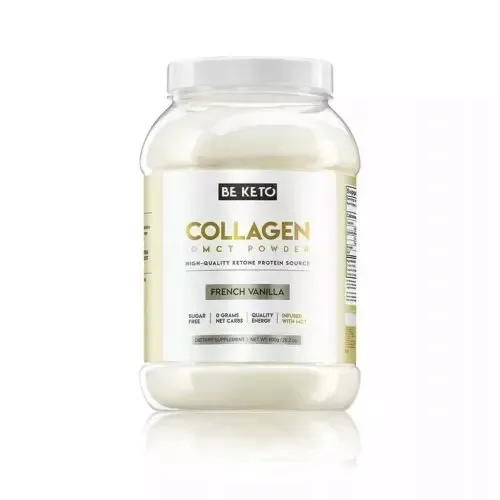 BeKeto Keto Kolagen z olejem MCT- Francuska Wanilia 800g DUŻE OPAKOWANIE