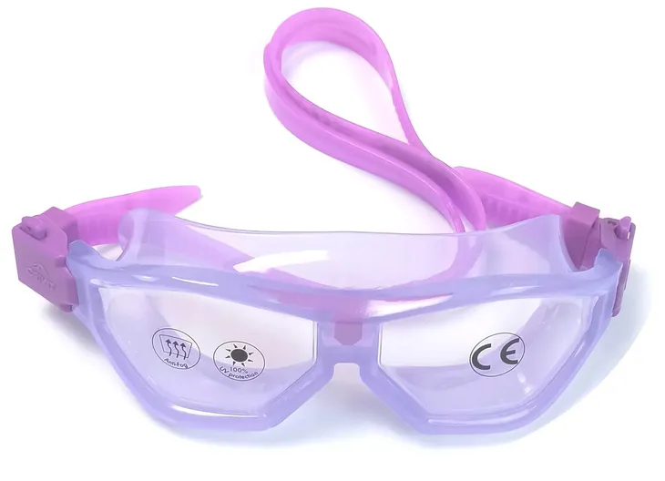 CRIVIT Okulary do pływania dla dzieci, powłoka ANTI FOG FIOLETOWE (63/E-837