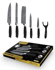 wygodny-zestaw-5-nozy-kuchennych-obieraczka-edenberg-9812-b-czarne