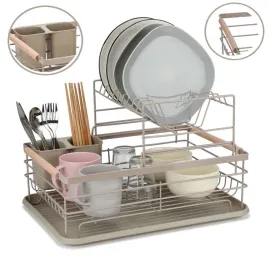 suszarka-ociekacz-do-naczyn-talerze-sztucce-dwupoziom-elitehoff-8190-bezowa