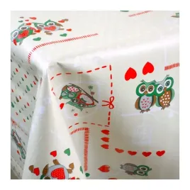 cerata-sowy-zielone-sowki-dzieciecy-motyw-do-przedszkola-tlo-bezowe140x10cm
