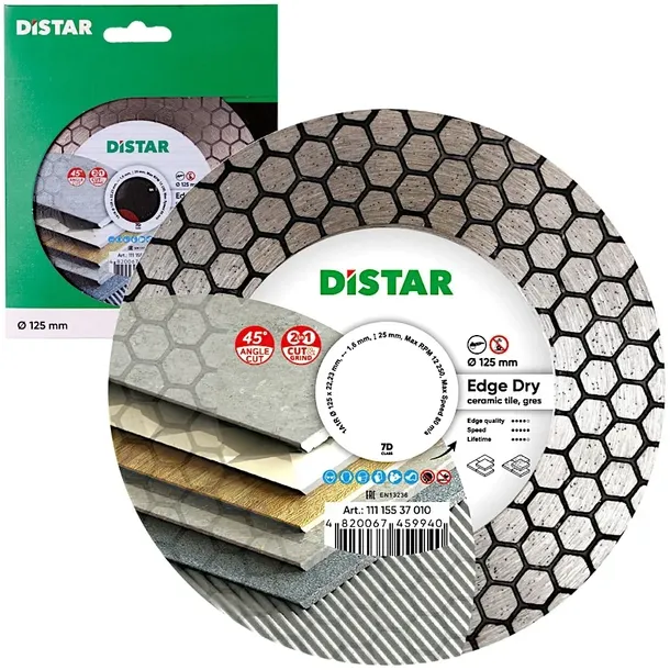 tarcza-diamentowa-125mm-45st-distar-edge-dry-gres-seria-edge-dry