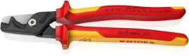 szczypce-nozyce-do-ciecia-kabli-al-cu-225mm-izolowane-1kv-knipex-95-18-225